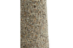 Light & Living Kap Drum Kegelvormig 19-12 5-46 5 Cm OSIRE Grijs-bruin