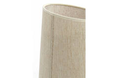 Light & Living Kap Ellips Smal Hoog 30-25-33 Cm BRESKA Parel Wit