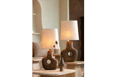 Light & Living Kap Ellips Smal Hoog 35-30-36 Cm LIVIGNO Naturel