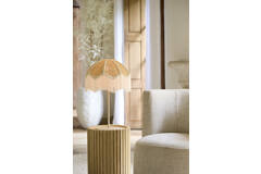 light & living Kap Ø35x26 cm MALACIA raffia naturel+crème