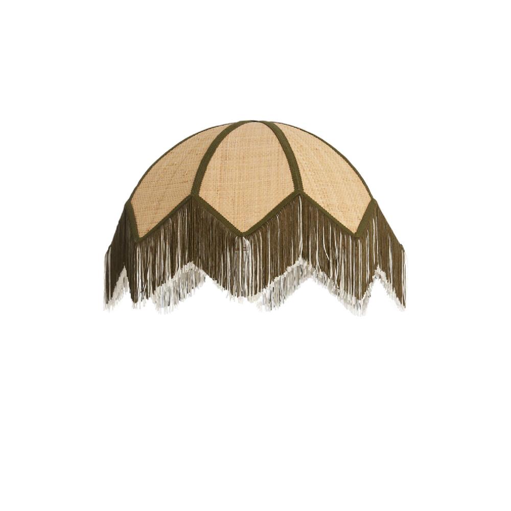 light & living Kap Ø45x32 5 cm SULINA raffia naturel+groen