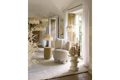 Light & Living Kap Ø45x35 5 Cm MALACIA Raffia Naturel+crème