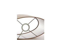 Light & Living Kap Ovaal Recht Smal 30-15-25 Cm CADEN Beige