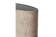 Light & Living Kap Ovaal Recht Smal 30-15-25 Cm FLAIR Koper