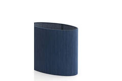 Light & Living Kap Ovaal Recht Smal 30-15-25 Cm HARPER Blauw