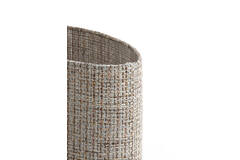 Light & Living Kap Ovaal Recht Smal 30-15-25 Cm OKAVI Licht Bruin