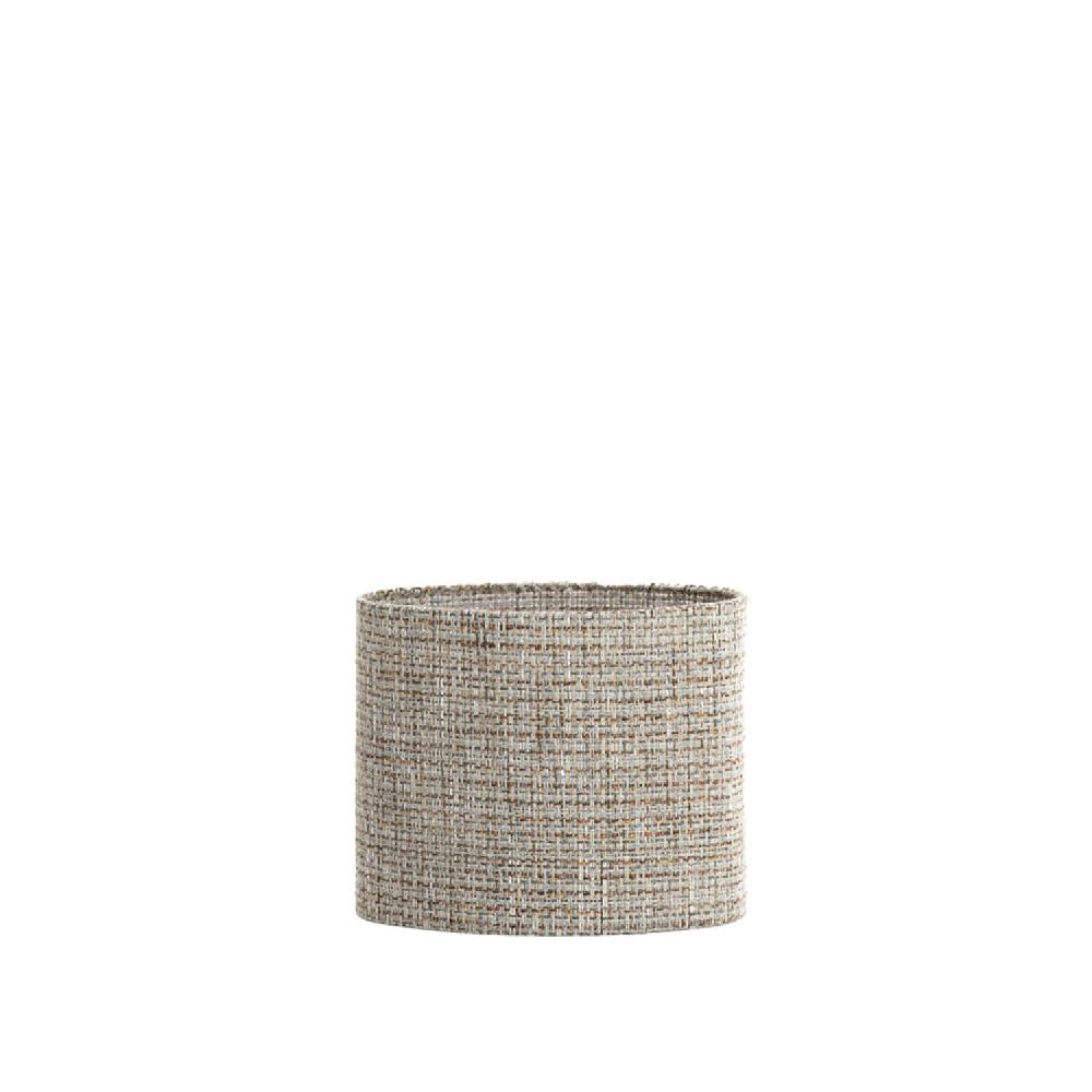 Light & Living Kap Ovaal Recht Smal 30-15-25 Cm OKAVI Licht Bruin