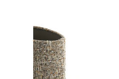 Light & Living Kap Ovaal Recht Smal 30-15-25 Cm OSIRE Grijs-bruin