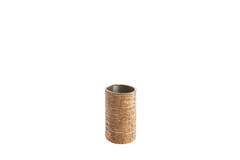 Light & Living Kap Ovaal Recht Smal 30-15-25 Cm OSIRE Terra-bruin