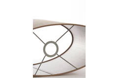 Light & Living Kap Ovaal Recht Smal 38-17 5-19 Cm CADEN Beige