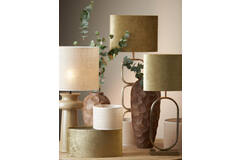 Light & Living Kap Ovaal Recht Smal 38-17 5-19 Cm GEMSTONE Olive