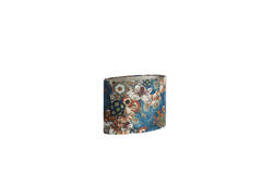 Light & Living Kap Ovaal Recht Smal 38-17 5-28 Cm BLOOM Blauw