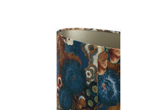 Light & Living Kap Ovaal Recht Smal 38-17 5-28 Cm BLOOM Blauw