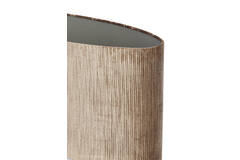 Light & Living Kap Ovaal Recht Smal 38-17 5-28 Cm FLAIR Koper