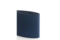 Light & Living Kap Ovaal Recht Smal 38-17 5-28 Cm HARPER Blauw