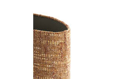 Light & Living Kap Ovaal Recht Smal 38-17 5-28 Cm OSIRE Terra-bruin