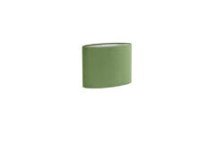Light & Living Kap Ovaal Recht Smal 38-17 5-28 Cm VELOURS Dusty Green