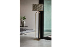 light & living Kap ovaal recht smal 45-21-22 cm KEYON bruin