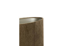 Light & Living Kap Ovaal Recht Smal 45-21-22 Cm LUBIS Bruin