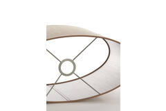 Light & Living Kap Ovaal Recht Smal 45-21-32 Cm CADEN Beige
