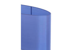 Light & Living Kap Ovaal Recht Smal 45-21-32 Cm PARADOX Blauw
