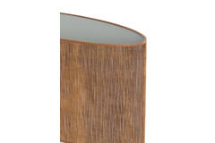 Light & Living Kap Ovaal Recht Smal 45-21-32 Cm PENNY Bruin