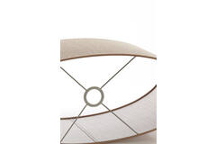 Light & Living Kap Ovaal Recht Smal 58-24-32 Cm CADEN Beige