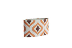 Light & Living Kap Ovaal Recht Smal 58-24-32 Cm COOKIE Bruin