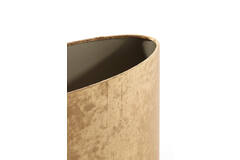 Light & Living Kap Ovaal Recht Smal 58-24-32 Cm GEMSTONE Brons