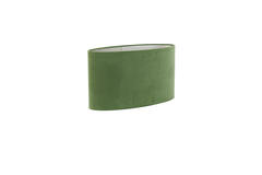 Light & Living Kap Ovaal Recht Smal 58-24-32 Cm VELOURS Dusty Green