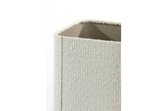 Light & Living Kap Vierkant Rond Hoog 20-20-26 Cm BOLERO Wit