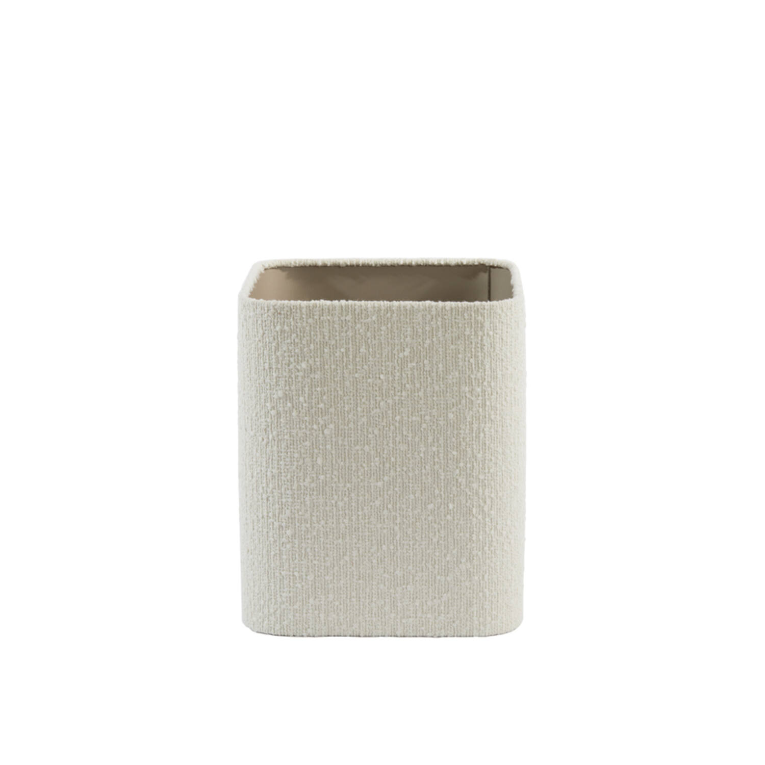 light & living Kap vierkant rond hoog 25-25-30 cm BOLERO wit