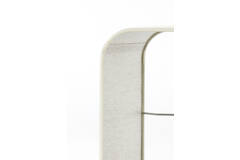 Light & Living Kap Vierkant Rond Hoog 25-25-30 Cm BRESKA Parel Wit