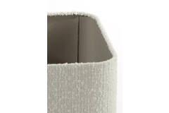 Light & Living Kap Vierkant Rond Hoog 30-30-35 Cm BOLERO Wit