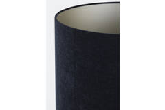 Light & Living Kap Voor Giraffe 45-45-45 Cm VELOURS Zwart-taupe