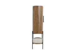 Light & Living Kast 100x40x165 Cm DUMOSI Hout Donker Bruin