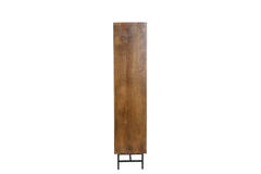 Light & Living Kast 100x40x180 Cm DUBAKU Hout Donker Bruin