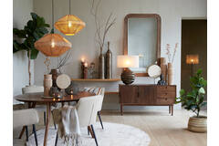 Light & Living Kast 150x40x80 Cm BITIKA Hout Donker Bruin