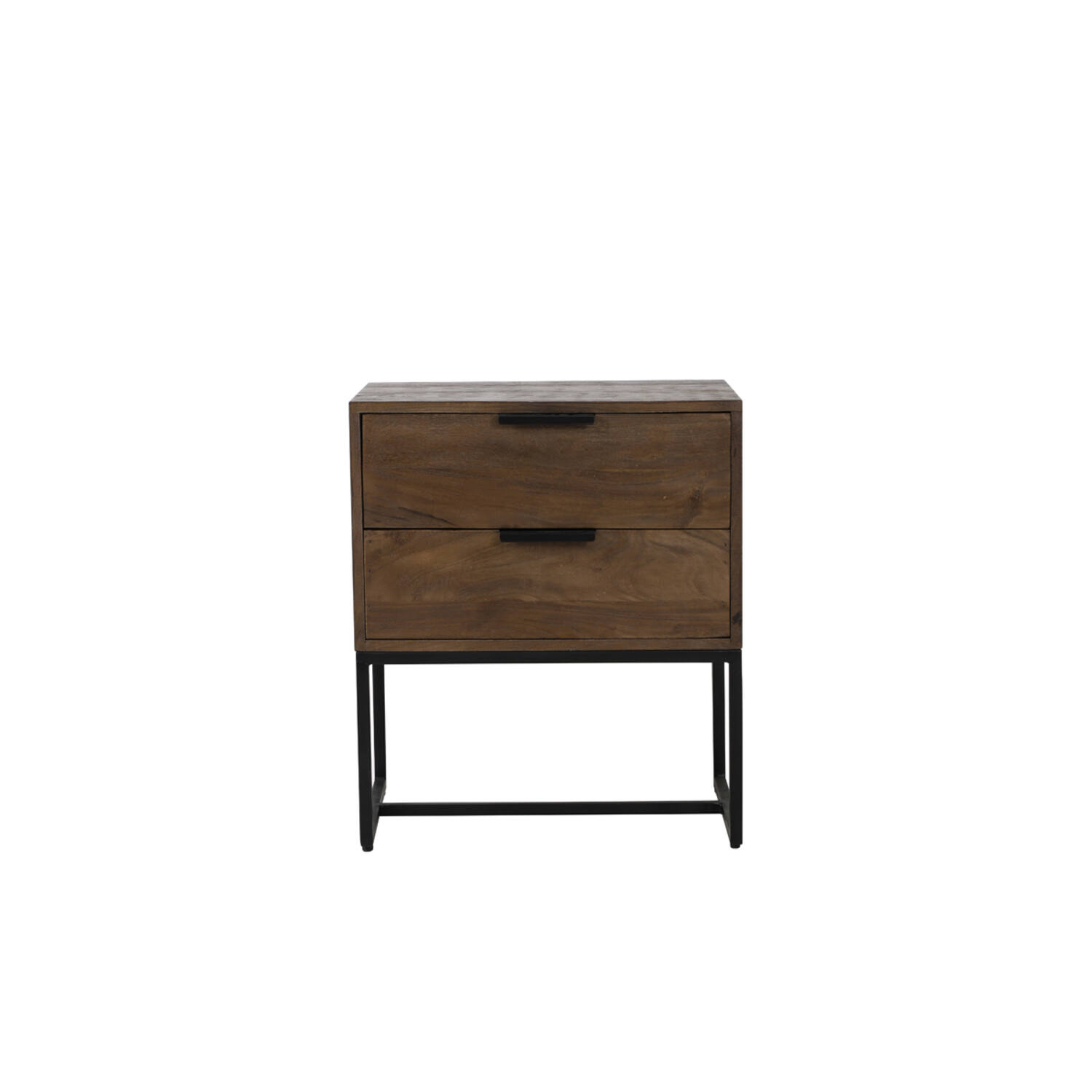 light & living Kast 60x40x70 cm MEAVE hout mat donker bruin