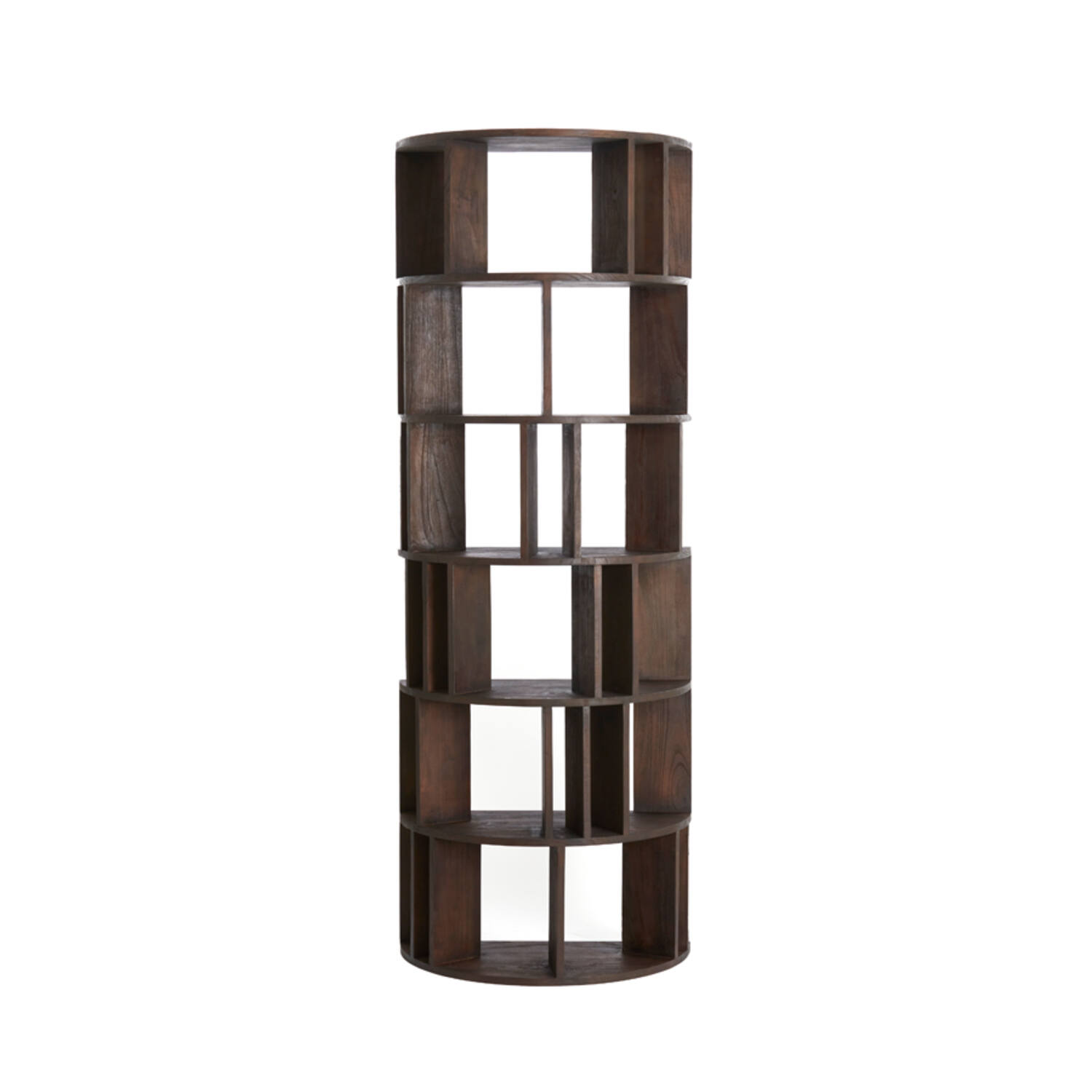 light & living Kast 76x38x210 cm LOUISA hout donker bruin