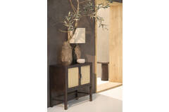 light & living Kast 88x40x84 cm NIPOS mango hout donker bruin