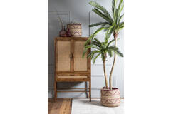 Light & Living Kast Met Lade 90x45x160 Cm NIPAS Hout Bruin