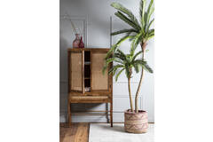 Light & Living Kast Met Lade 90x45x160 Cm NIPAS Hout Bruin