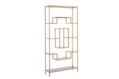 light & living Kast open 100x30x205 cm REZINA antiek brons