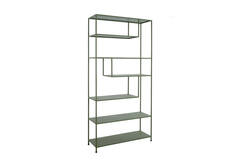 Light & Living Kast Open 100x35x203 Cm YLAYA Mat Groen