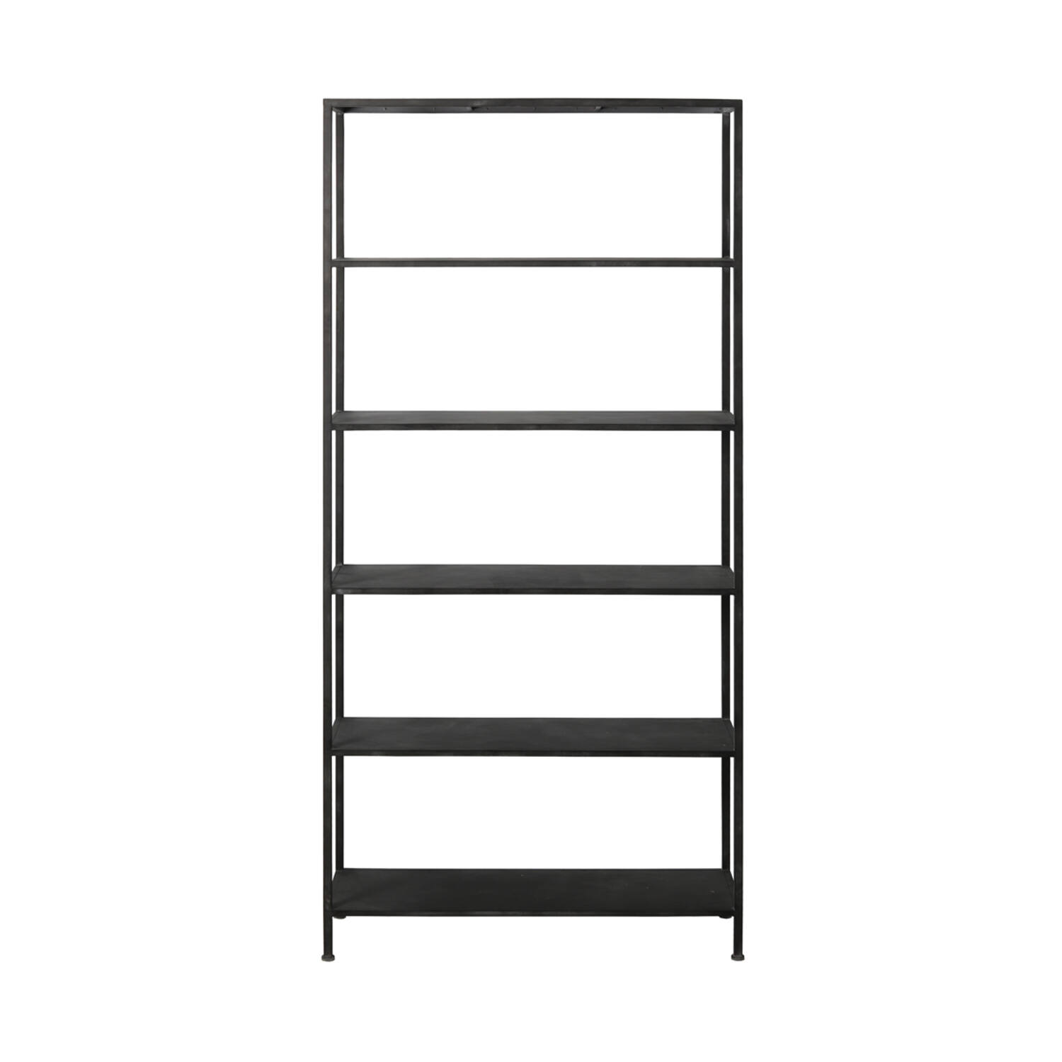 Light & Living Kast Open 100x35x213 Cm YLABA Antiek Zwart