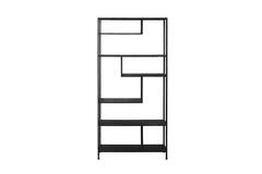 Light & Living Kast Open 100x35x213 Cm YLAYA Antiek Zwart