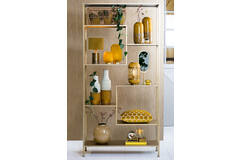 Light & Living Kast Open 101x36x200 Cm YVANA Antiek Goud