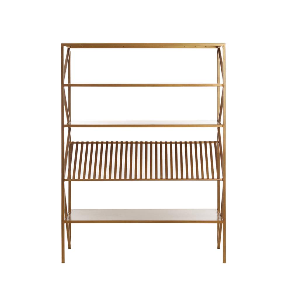 light & living Kast open 120x40x160 cm EZRA antiek brons