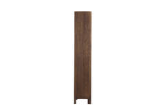 Light & Living Kast Open 48x35x190 Cm SONDRIO Hout Mat Donker Bruin